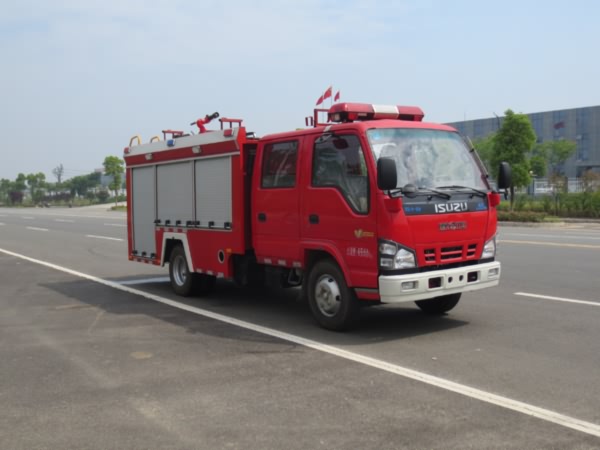 慶鈴五十鈴水罐消防車